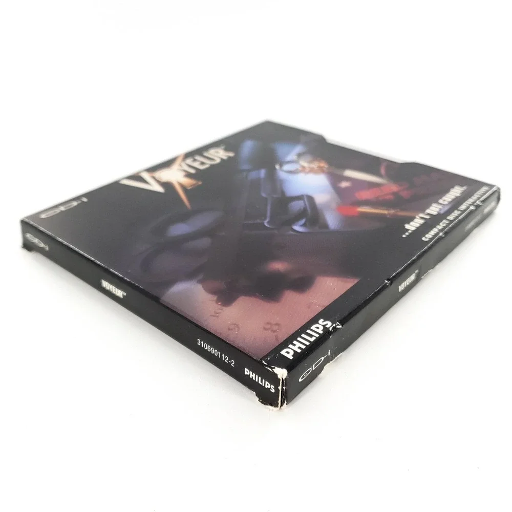 Voyeur (Philips CD-i, 1993) Complete w/ Slip Cover Tested & Works